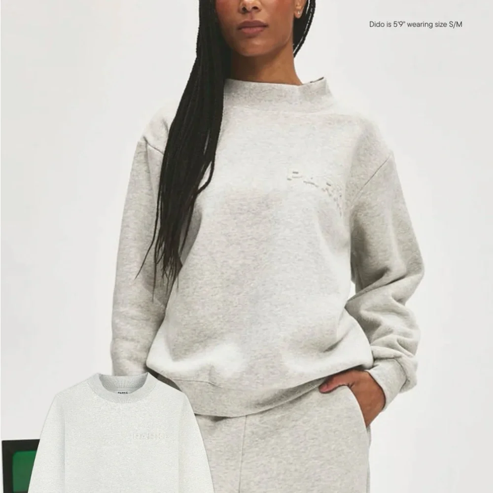 Parke Mockneck, embossed gray size XXL NWT - Picture 1 of 6